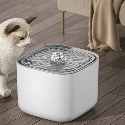 3L Cat Water Fountain Auto Recirculate Filter Large Capacity Filtring Cat Water Drinker USB Electric Mute Cats Water Dispenser